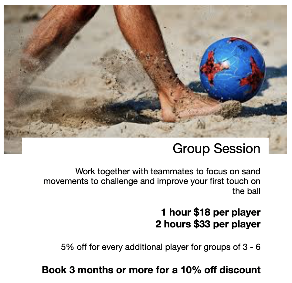 Group Soccer Sessions